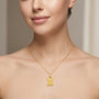 14K Teddy Bear Charm model still