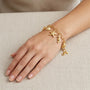 14K Nautical Theme Charm Bracelet model still