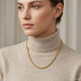 14K Rope Link Chain model still