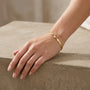 10287 - 14K Snake Bracelet model still